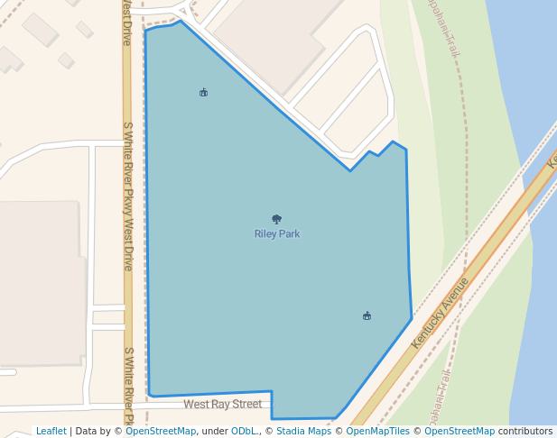 Riley Park in Indianapolis | Map and Routes