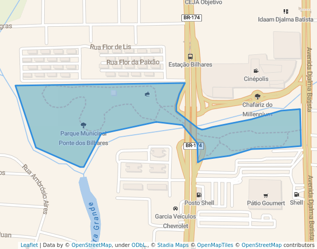 Parque Municipal Ponte dos Bilhares