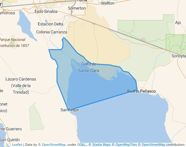 Reserva de la Biósfera del Alto Golfo de California y Delta del Río Colorado