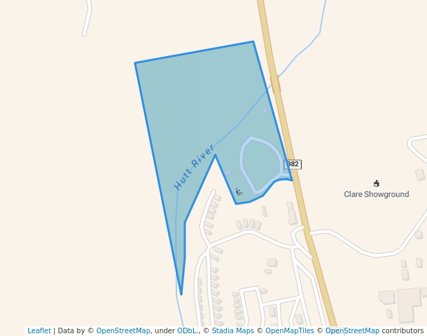 walking in Catford Garden map in Clare