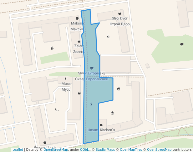 Сквер Европейский