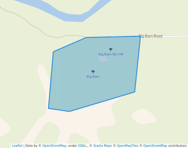 walking in Big Bam map in Taylor