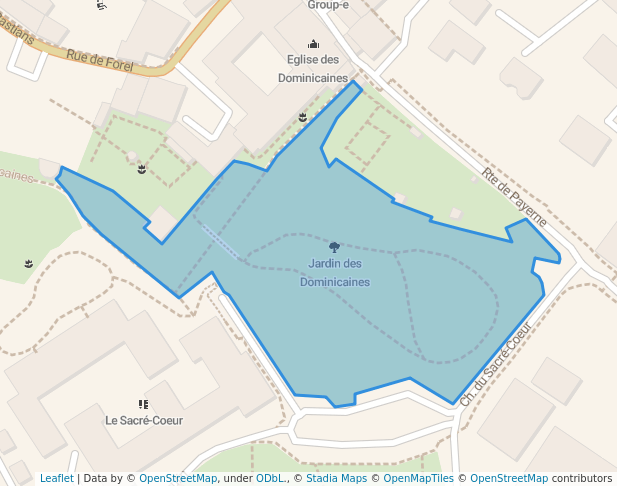 Jardin des Dominicaines