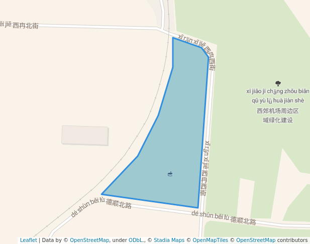 西郊机场周边区域绿化建设