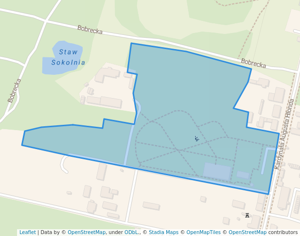 walking in Koksownia Orzegów map in Ruda Śląska