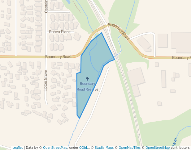 Boundary Road Reserve