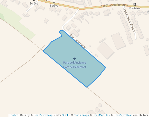 Parc de l'Ancienne Gare de Beaumont