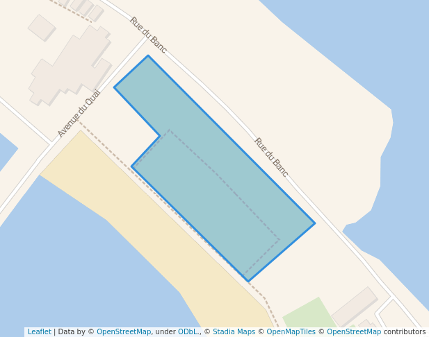 walking in Parc et jeux enfants map in Paspébiac