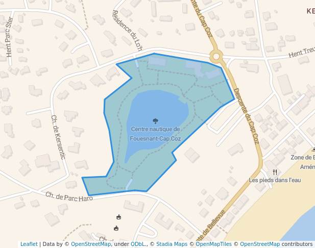 Centre nautique de Fouesnant-Cap Coz