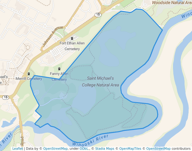 Saint Michael's College Natural Area