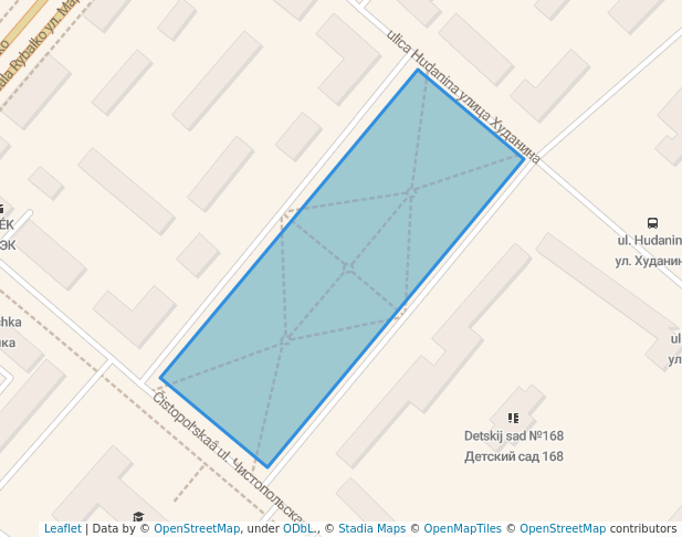 walking in Сквер молодёжи map in Perm