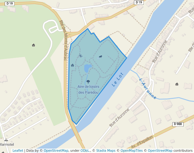 Aire de loisirs des Parédou