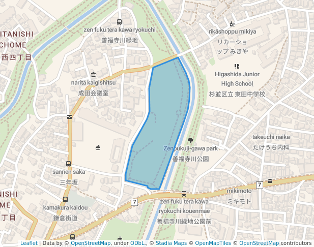Zenpukuji-gawa park