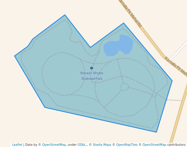 Benazir Bhutto Shaheed Park in Pir Mahal | Map and Routes