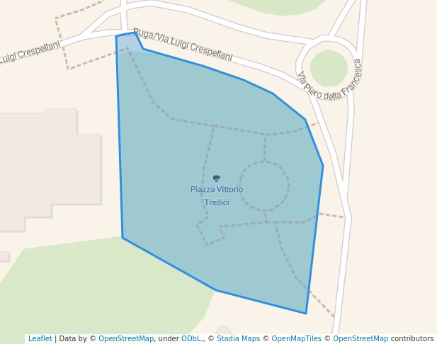 walking in Piazza Vittorio Tredici map in Cagliari