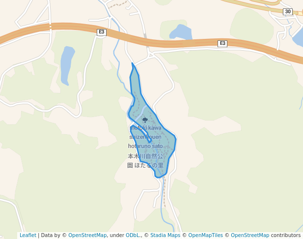 本木川自然公園 ほたるの里