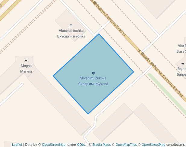 Сквер им. Жукова