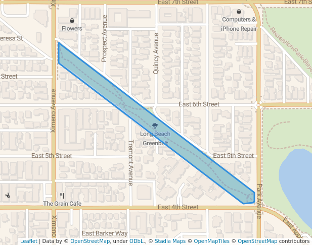 Long Beach Greenbelt (Pacific Electric Right of Way)