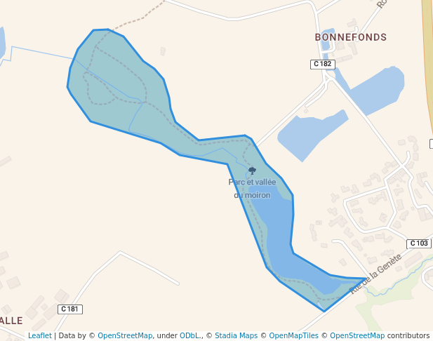 Parc et vallée du moiron