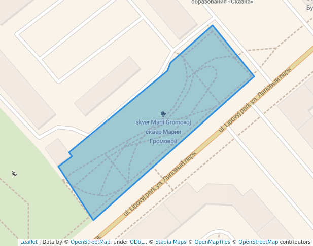 сквер Марии Громовой