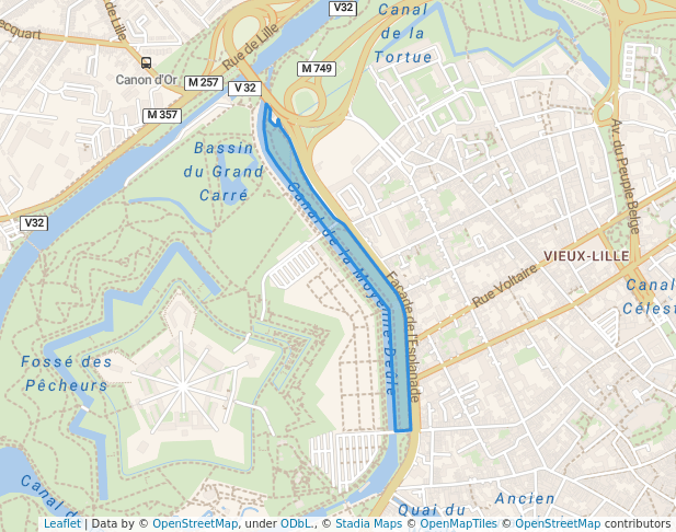 Façade de l'Esplanade