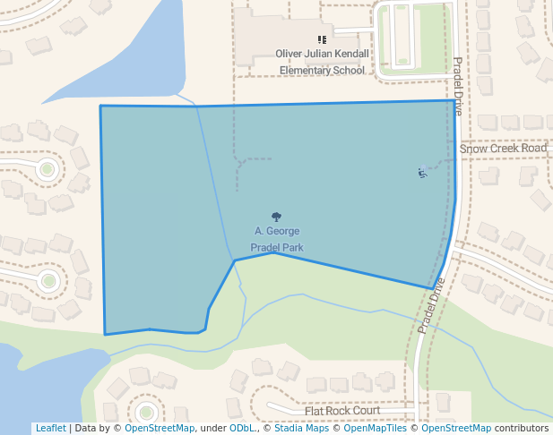 A. George Pradel Park