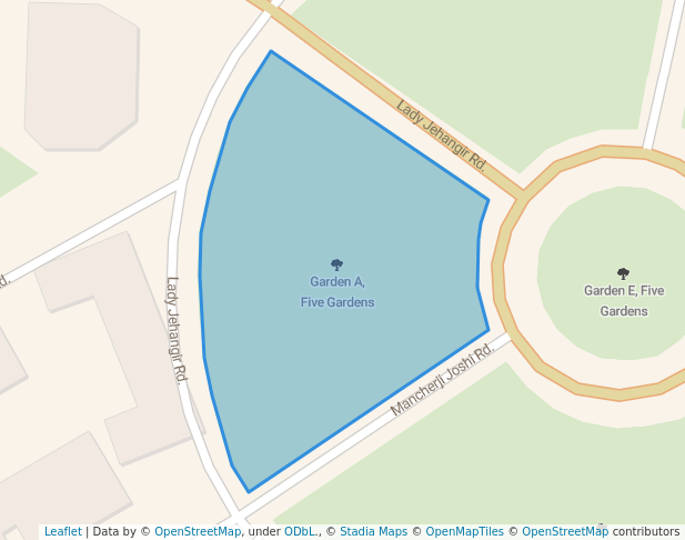 Garden A, Five Gardens