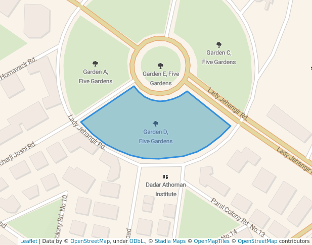 Garden D, Five Gardens