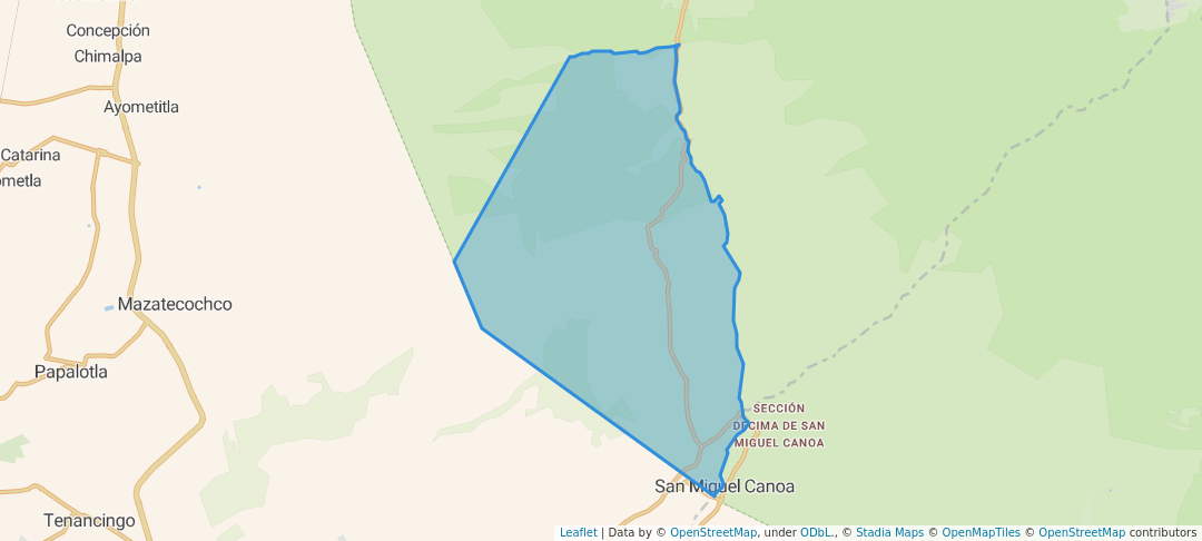 walking in Malinche-SPM map in Sais