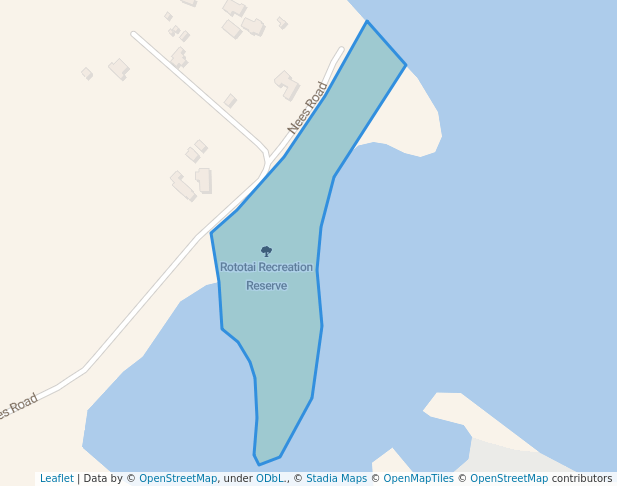 walking in Rototai Recreation Reserve map in Tākaka