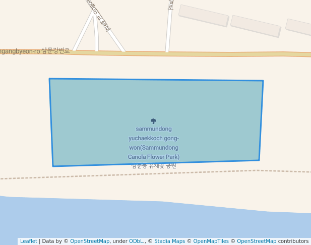 삼문동 유채꽃 공원(Sammundong Canola Flower Park)