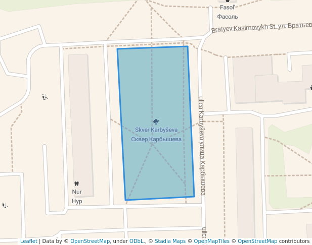 Сквер Карбышева