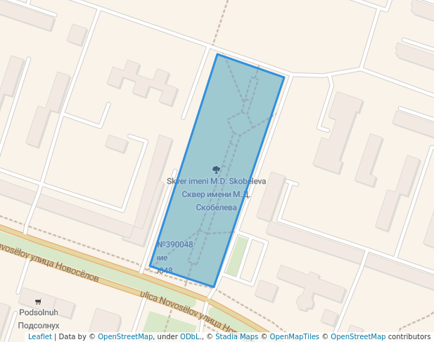 Сквер имени М.Д. Скобелева