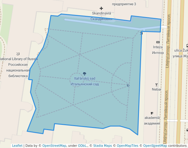 Итальянский сад