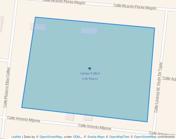 Campo Futbol 4 de Marzo