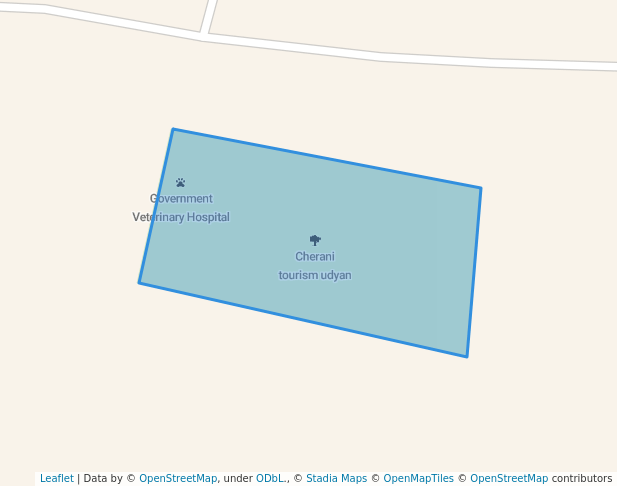 walking in Cherani tourism udyan map in Malappuram