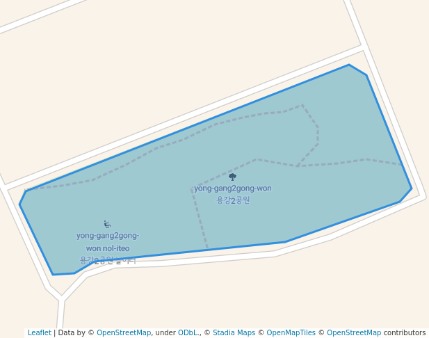 용강2공원 in Gwangyang-si | Map and Routes