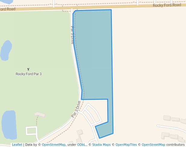 walking in Richards School Park map in Columbus