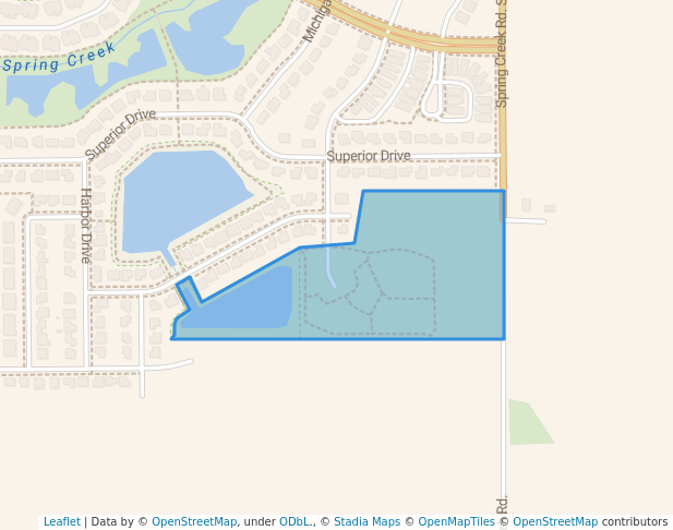 walking in Meadows Park map in Northfield
