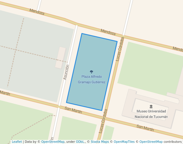 Plaza Alfredo Gramajo Gutiérrez