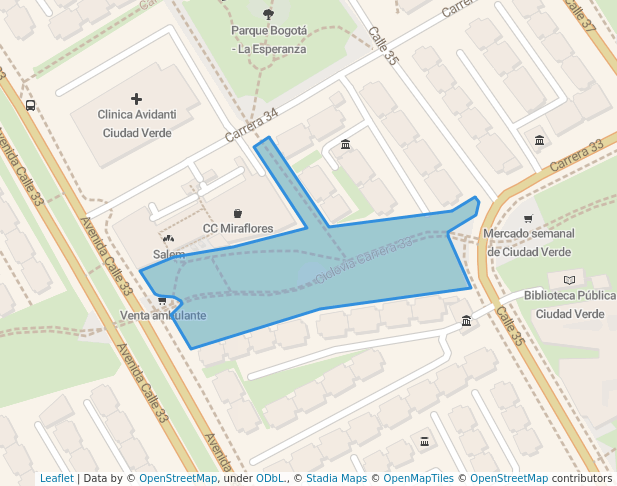 Alameda Haciendas (oriental)