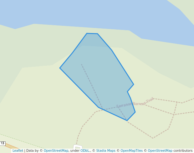 walking in Torrance Barrens Dark-Sky Preserve map in Torrance