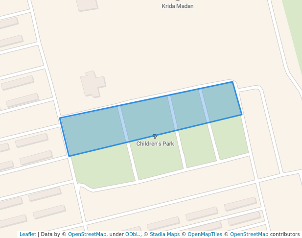 walking in Children's Park map in Varanasi