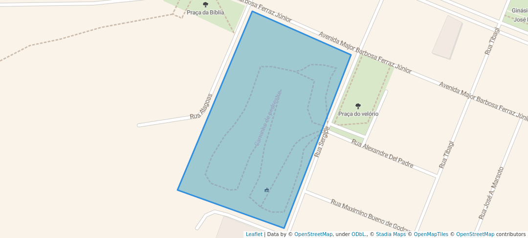 walking in ABB map in Andirá