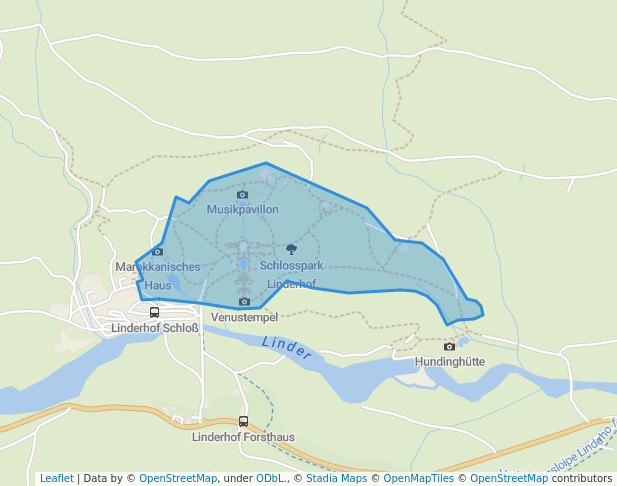 Schlosspark Linderhof