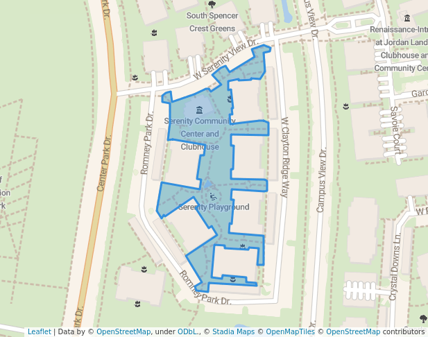 Serenity community Greens