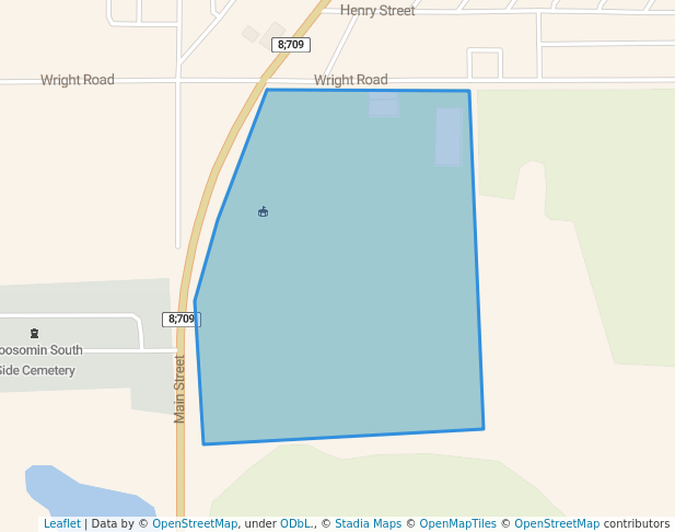 walking in Moosomin Rodeo Grounds map in Moosomin