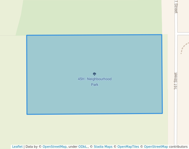 45H - Neighbourhood Park