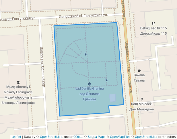 сад Даниила Гранина