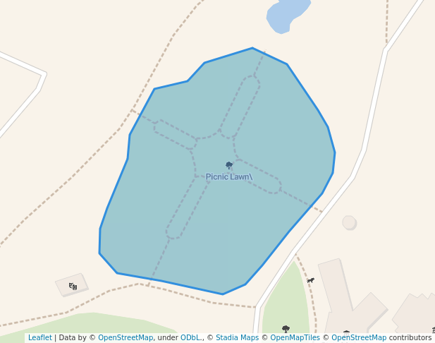 walking in Picnic Lawn\ map in Lucknow